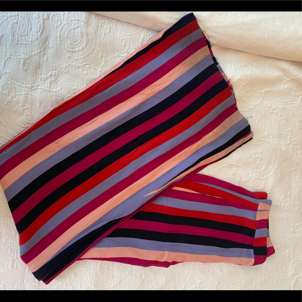 Reformation Sorrenti Wide Leg Pants, Isabel Stripe - Picture 4 of 4